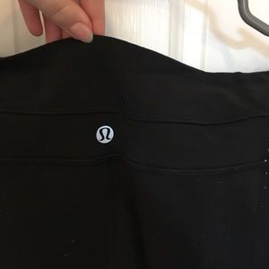 Lululemon leggings size 8 black